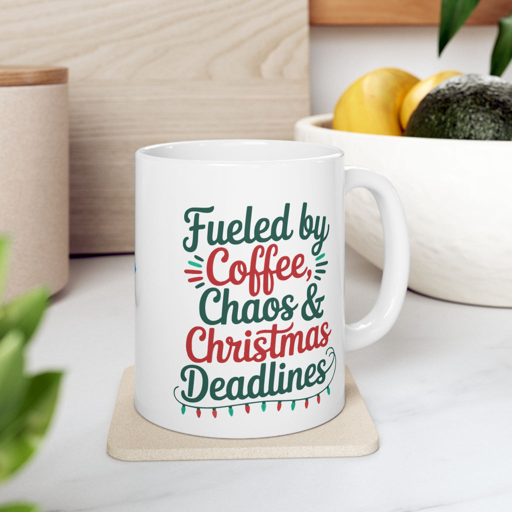 Christmas Coffee Mug: Fueling Holiday Chaos